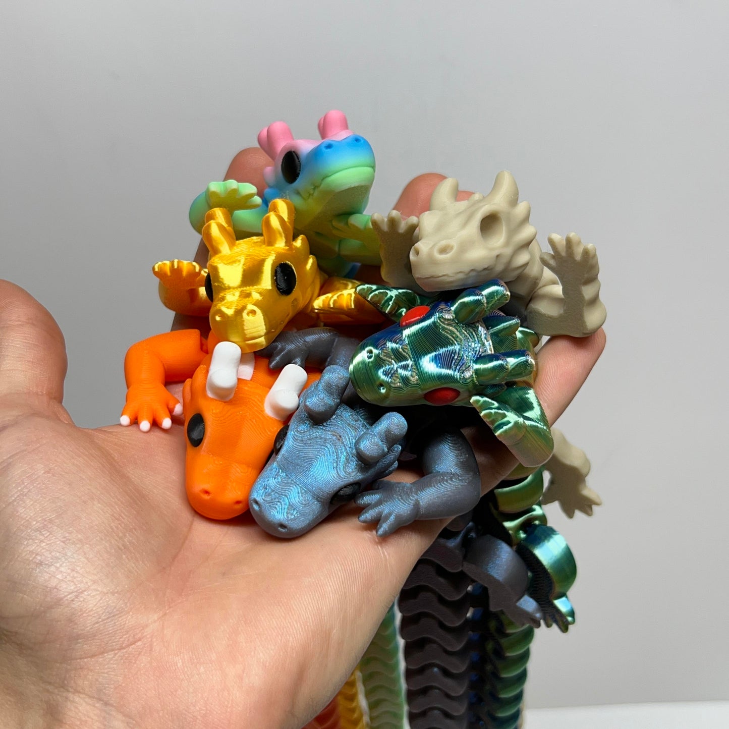 Mystery Articulated Dragon - Over 1 Foot Long