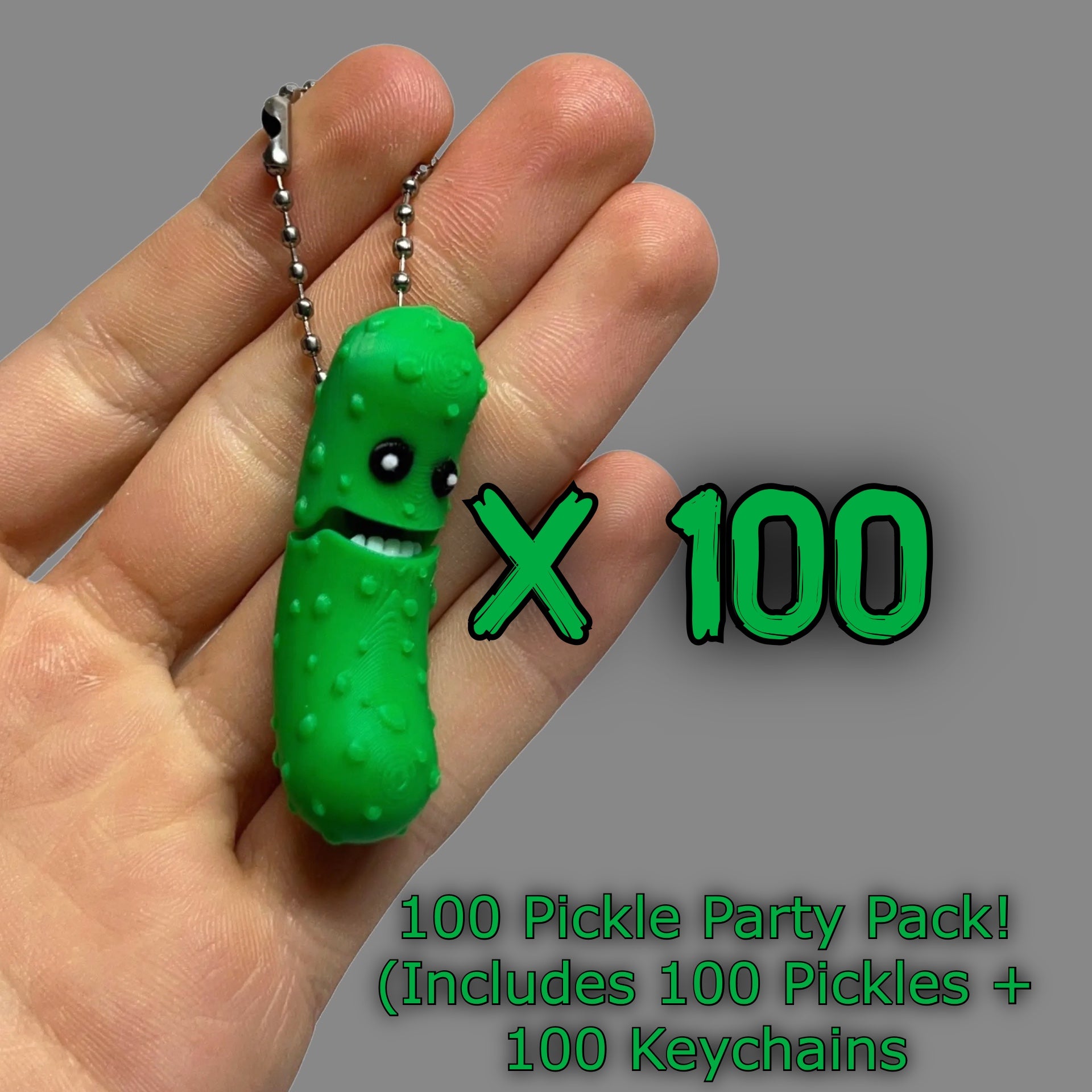Tickle Pickles - Articulated Pickle Fidgets/Keychains Roth 3D Prints Tickle Pickles - Articulated Pickle Fidgets/Keychains Roth 3D Prints