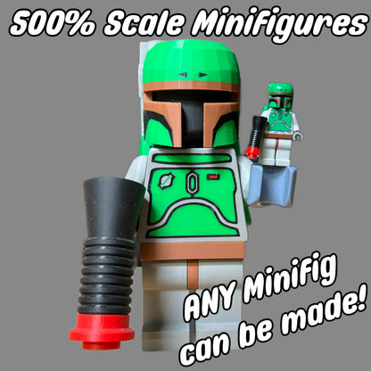 500% Scale Minifigures