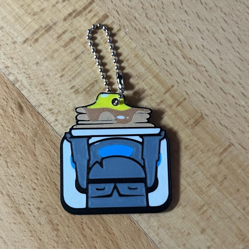 Clash Emote Keychains