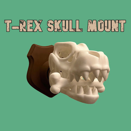 T-Rex Skull Mount