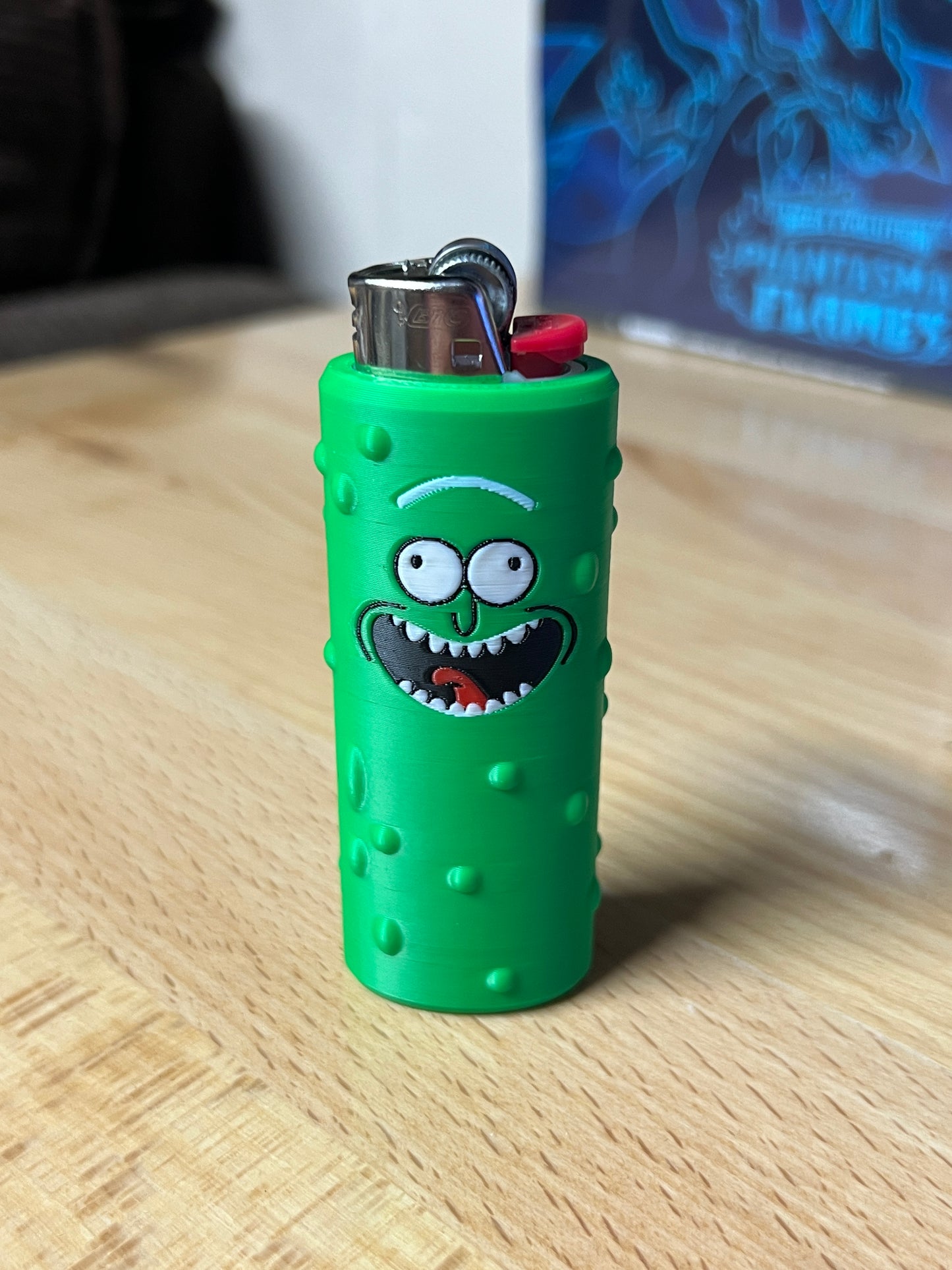 Pickle Rick Lighter Sleeve