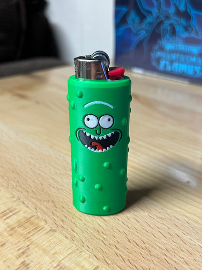 Pickle Rick Lighter Sleeve