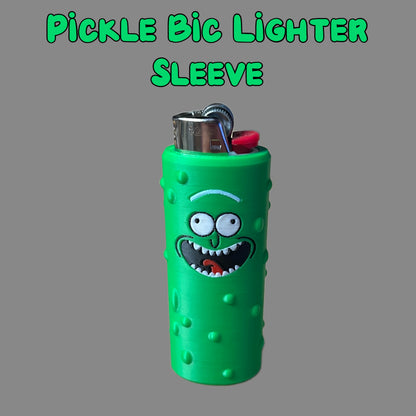 Pickle Rick Lighter Sleeve