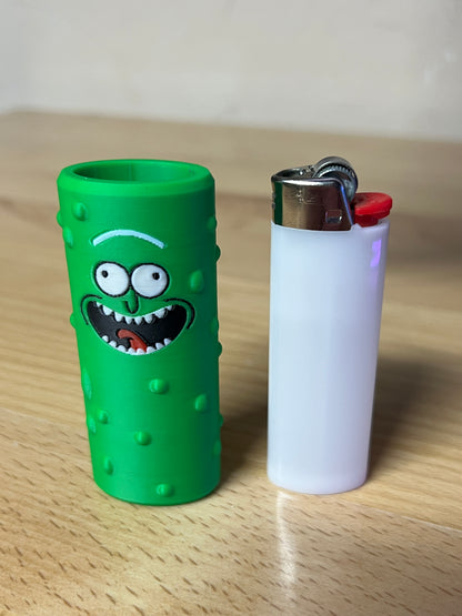 Pickle Rick Lighter Sleeve