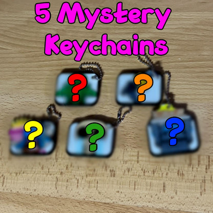 Clash Emote Keychains