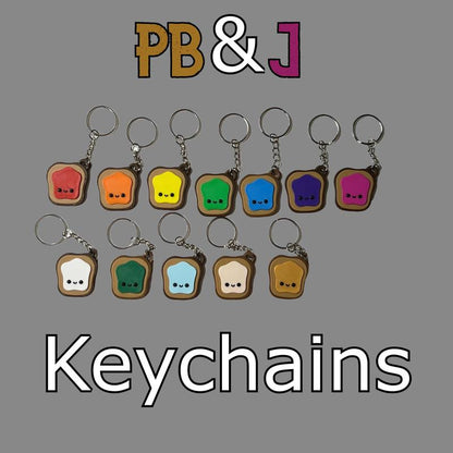PB&J Keychain