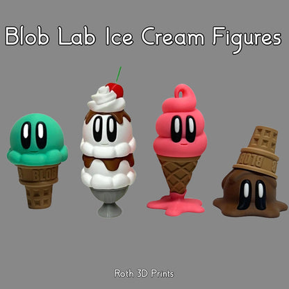 Blob Ice Cream Mixable Figures