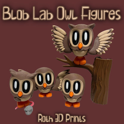 Blob Lab Owls
