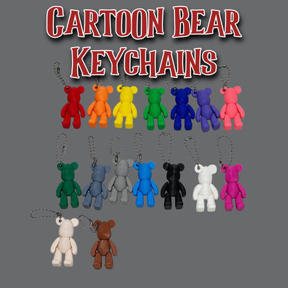 Cartoon Bear Keychain