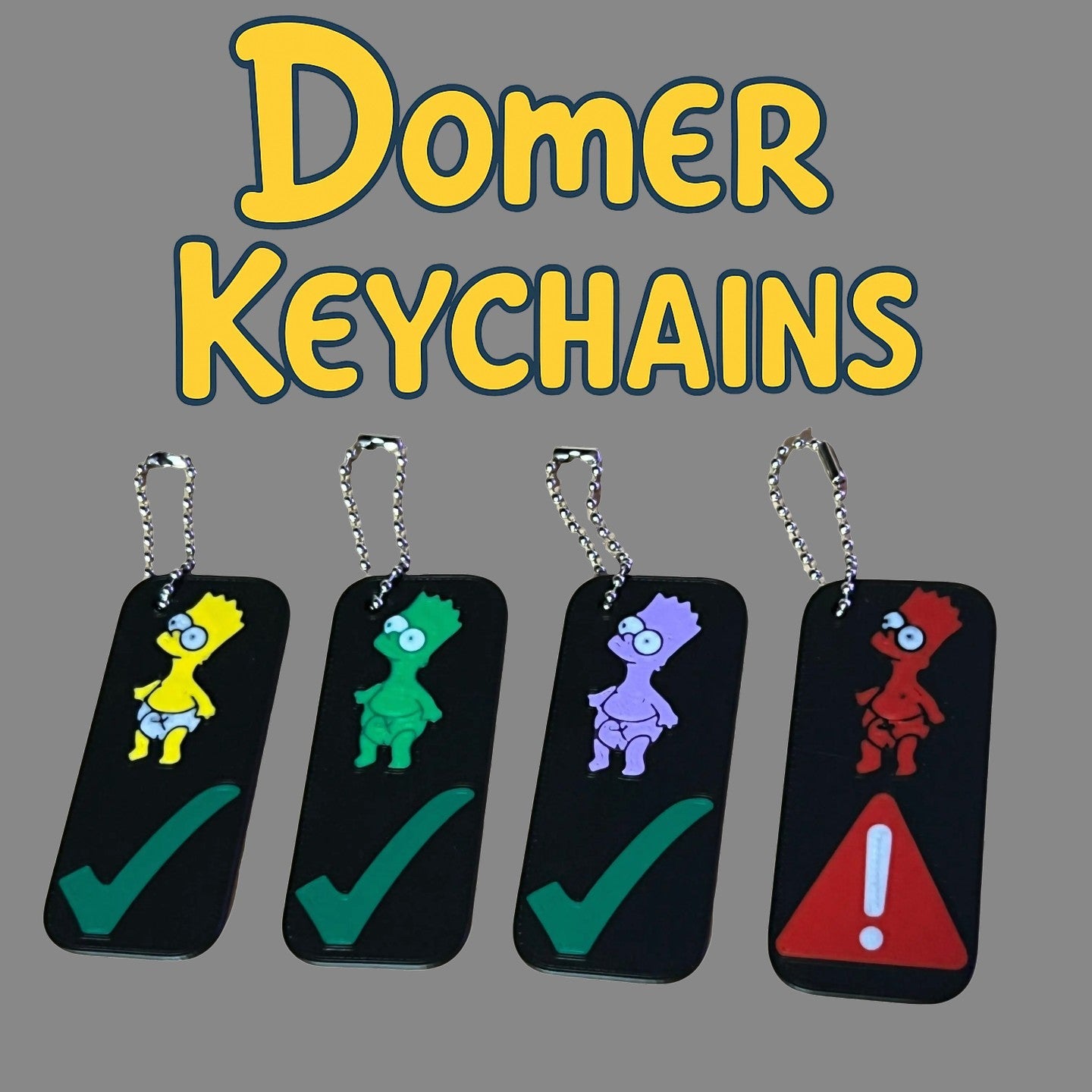 Domer Keychain
