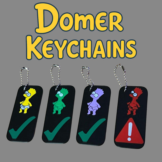Domer Keychain