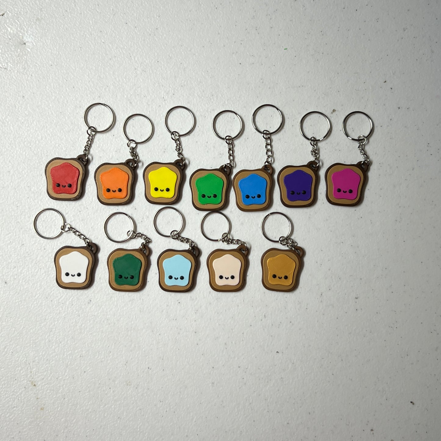 PB&J Keychain